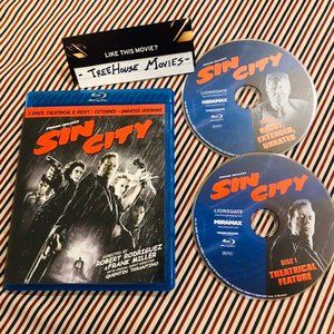 SIN CITY ~ Blu Ray  Theatrical + Extended Versions